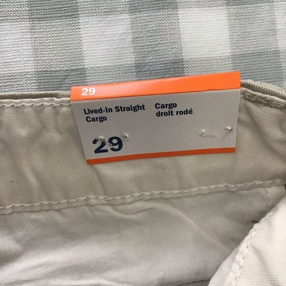 NWT Men cargo shorts Cargo Old Navy safari cotton spandex elastane 29 resort - Picture 5 of 9